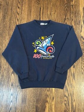 Vintage Y2K 100 Years of Magic Disney Sweatshirt